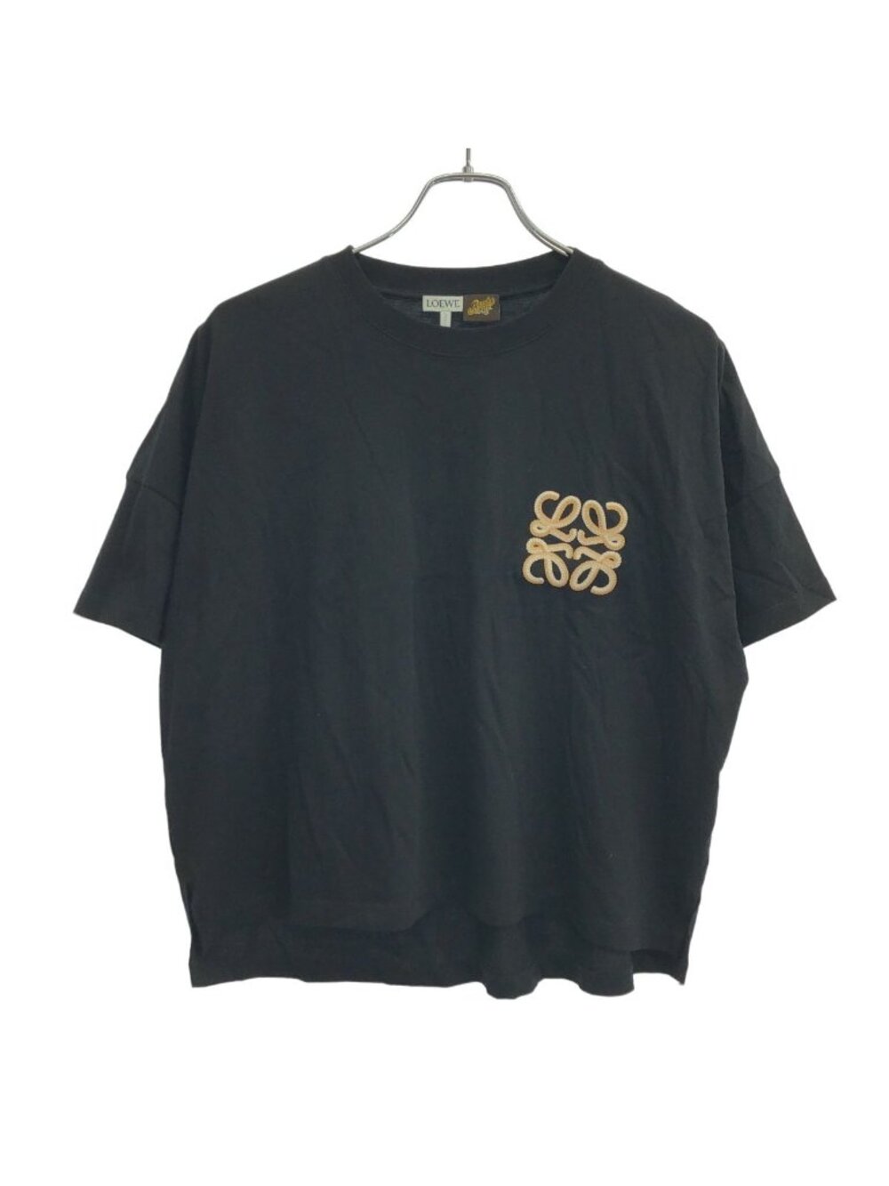Loewe Paula's Ibiza's Ibiza Clochette Embroidered Boxy Fit T-Shirt Black